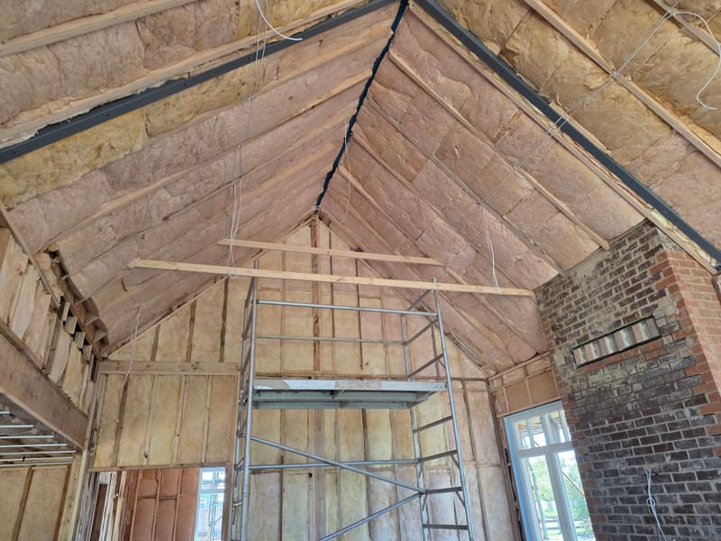 Walls and ceiling — combined insulation — 20251007_140304
